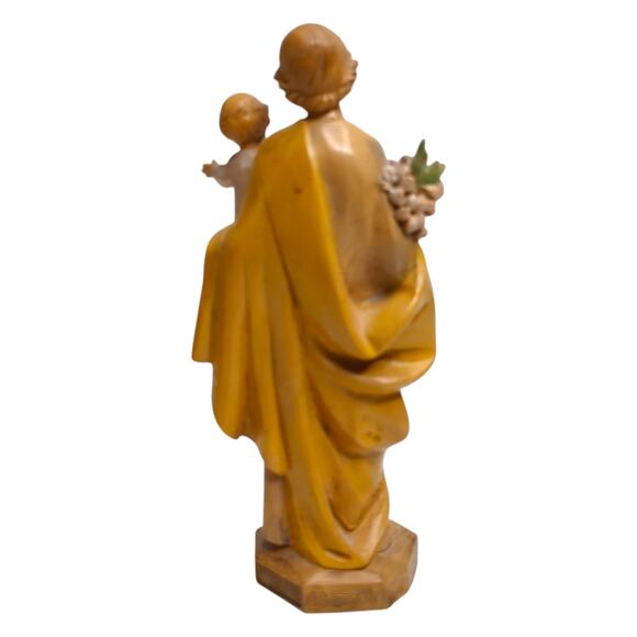 1985 FONTANINI # 657 Depose Italy JOSEPH & BABY JESUS 6.5" Figurine SIMONETTI - Picture 3 of 8